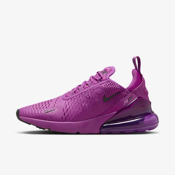 Nike air max 270 flyknit women's purple outlet